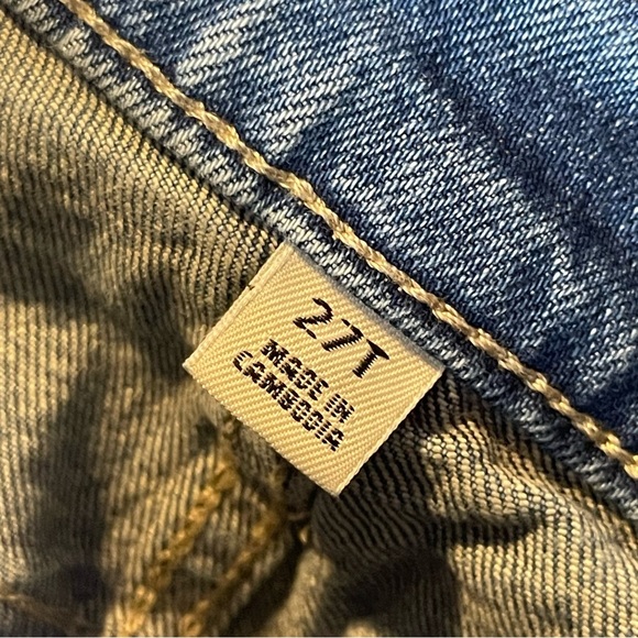 J Crew Slim Boyfriend Jean Tinted Indigo Wash 27T 27 Tall - Picture 13 of 13